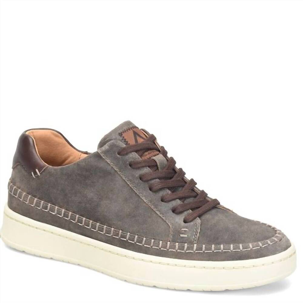 NEW ALIGN men's voyage sneaker in dark brown